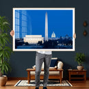 Washington DC Skyline Wall Art Canvas Print – Lincoln by MyGreatCanvas | Canvas Wall Art Prints | Photo Prints & Wall Decor