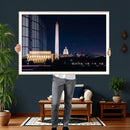Washington White House Skyline Wall Art Canvas Print – by MyGreatCanvas | Canvas Wall Art Prints | Photo Prints & Wall Decor