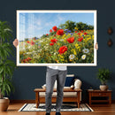 Wildflower Meadow Wall Art Canvas Print – Colorful Poppy and by MyGreatCanvas | Canvas Wall Art Prints | Photo Prints & Wall Decor