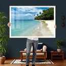 Puerto Rico Beach Paradise Wall Art – Tropical Coastal Print by MyGreatCanvas | Canvas Wall Art Prints | Photo Prints & Wall Decor