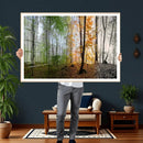 Four Seasons Wall Art Forest Canvas Print – Triptych
