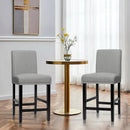 25 Inch Kitchen Chairs w/ Rubber Wood Legs by LJGDeals