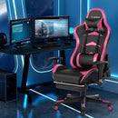 Massage Gaming Chair with Footrest by LJGDeals