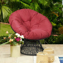 Rattan Papasan Chair Ergonomic 360-degree Swivel Soft Cushion Garden by LJGDeals