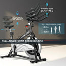 Indoor Exercise Cycling Bike with Heart Rate and Monitor by LJGDeals
