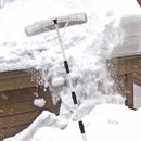 21 Feet Aluminum Large Poly Blade Telescoping Snow Roof Rake by LJGDeals