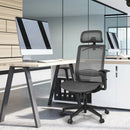 Height Adjustable Ergonomic High Back Mesh Office Chair with Hange by LJGDeals