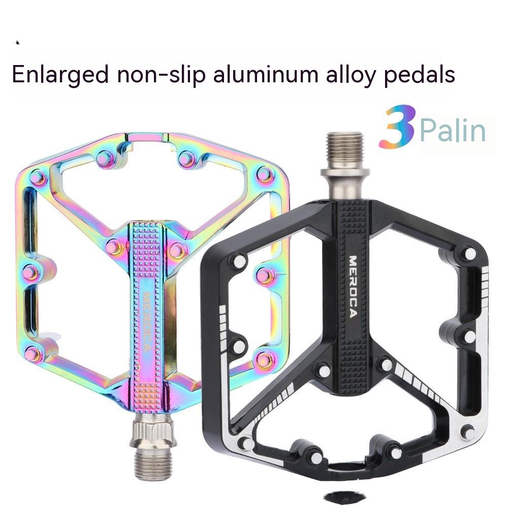 Bicycle Pedal Non-Slip  Bike Pedals Aluminum Alloy Flat Platform Applicable Waterproof Cycling Accessories Bike Pedals Road Bicycle Pedals Cleats Set Clipless Pedals Compatible With Road Bikes, photo 15 of 15
