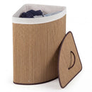 15 Gallon Bamboo Laundry Hamper with Removable Liner by DirectDeals