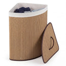 15 Gallon Bamboo Laundry Hamper with Removable Liner by LJGDeals