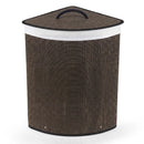 15 Gallon Bamboo Laundry Hamper with Removable Liner by DirectDeals
