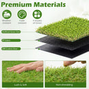 Artificial Turf Rug 15 x 7 Feet with 0.75 Inch Pile Height by LJGDeals