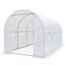 Walk-in Tunnel Greenhouse 15 x 7 x 7 ft with PE Cover by LJGDeals
