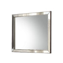 Voeville II - Mirror - Silver by Unique Piece Furniture