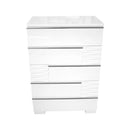 5 Drawer Chest, Bedroom - White by HouseOfZazla
