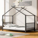 Metal House Platform Bed With Modern Design And Durable Frame by Unique Piece Furniture