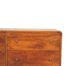 Large Curved Chest - Chestnut by Unique Piece Furniture