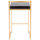 Fuji - Contemporary / Glam Design Counter Stool (Set of 2)