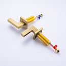 8 inch Widespread Bathroom Faucet Matte Black Bathroom Faucets for Sink 3 Hole Brass 2 Handle Lavatory Square Faucet Modern rv Bathroom Faucets