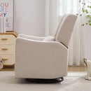 Wide Wingback Swivel Glider Rocker Recliner Chair by HouseOfZazla