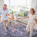 Maval - 8' X 10' Washable Area Rug - Anthracite by HouseOfZazla