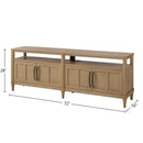 Entertainment Console With Storage - Sand by HouseOfZazla