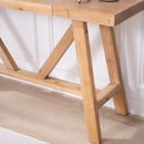 A-Frame Console Table - Natural by HouseOfZazla