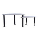 360 Degree Rotatable Coffee Table With Solid Legs by HouseOfZazla