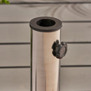 Wheelie - Round Umbrella Base with Stainless Steel Holder by HouseOfZazla
