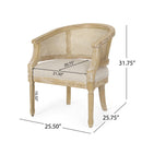 Curved Backrest Accent Chair by HouseOfZazla