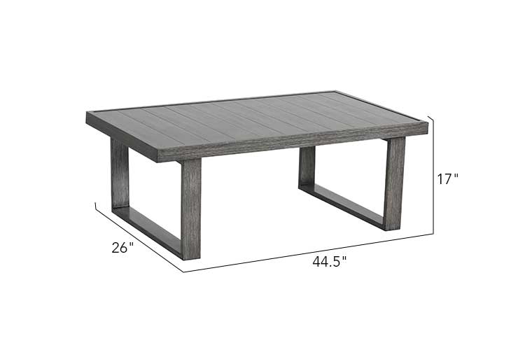 Walsh 4-Piece Aluminum Sectional Sofa Set, photo 7 of 19