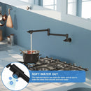 Modern Design Wall Mount Pot Filler Faucet Folding Stretchable by HouseOfZazla