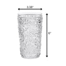 Paisley Style Acrylic Hi Ball Glasses (Set of 4) by HouseOfZazla
