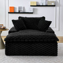 Harbor - Luxury Sofa Turtle Fleece Fabric by HouseOfZazla