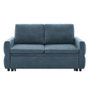 Convertible Sofa Bed Loveseat With Adjustable Backrest And USB Ports by HouseOfZazla