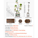 Plant Stand Indoor with Grow Lights - 62 in Tall 8-Tier Lighted Shelf