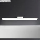 GobekUsa 16"/20" Ultra-Thin Acrylic LED Wall Light Sconce - Modern Style, Black or White Finish, Warm or White Light