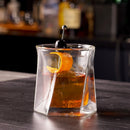 Double Wall Hexagon Whiskey Glasses - 10oz