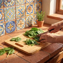 16" Bamboo Cutting Board with Handle by Bamboo Switch