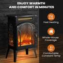 16" Free Standing Electric Fireplace Stove S180