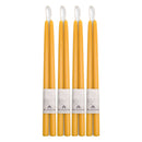 Hand-Dipped Beeswax Taper Candles - Bulk 4-Pair Bundle by Bluecorn Candles