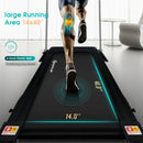 1.0 HP Foldable Treadmill Electric Support Mobile Power by LJGDeals