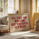 Act Right or Git