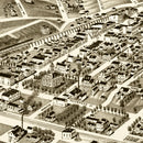 Vintage Map of Van Buren, Arkansas 1888