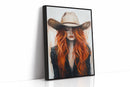 Cowgirl Ember – Rustic Elegance in Red