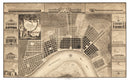 Vintage Map of New Orleans, Louisiana 1817