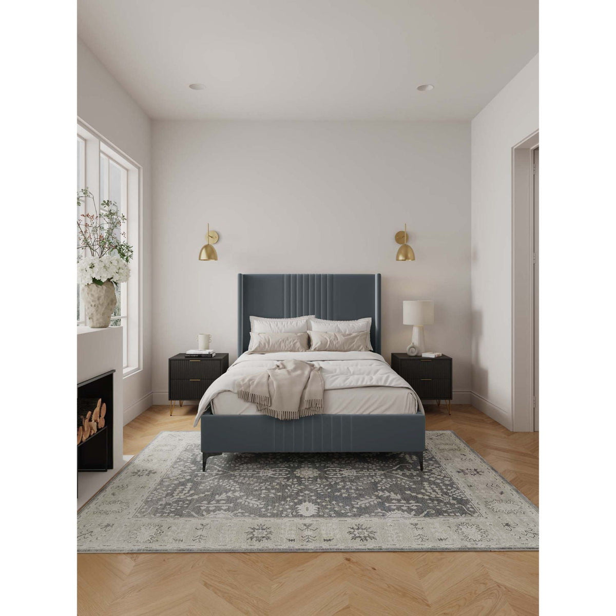 Promenade - Bed With Upholstered Headboard And Slats, photo 20 of 40