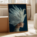 Crowned by Wings in Blue Silence