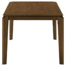 Almonte 59-inch Rectangular Wood Dining Table Dark Brown