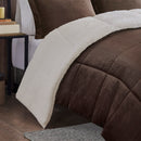 King Plush to Sherpa Down Alternative Comforter Set by HouseOfZazla